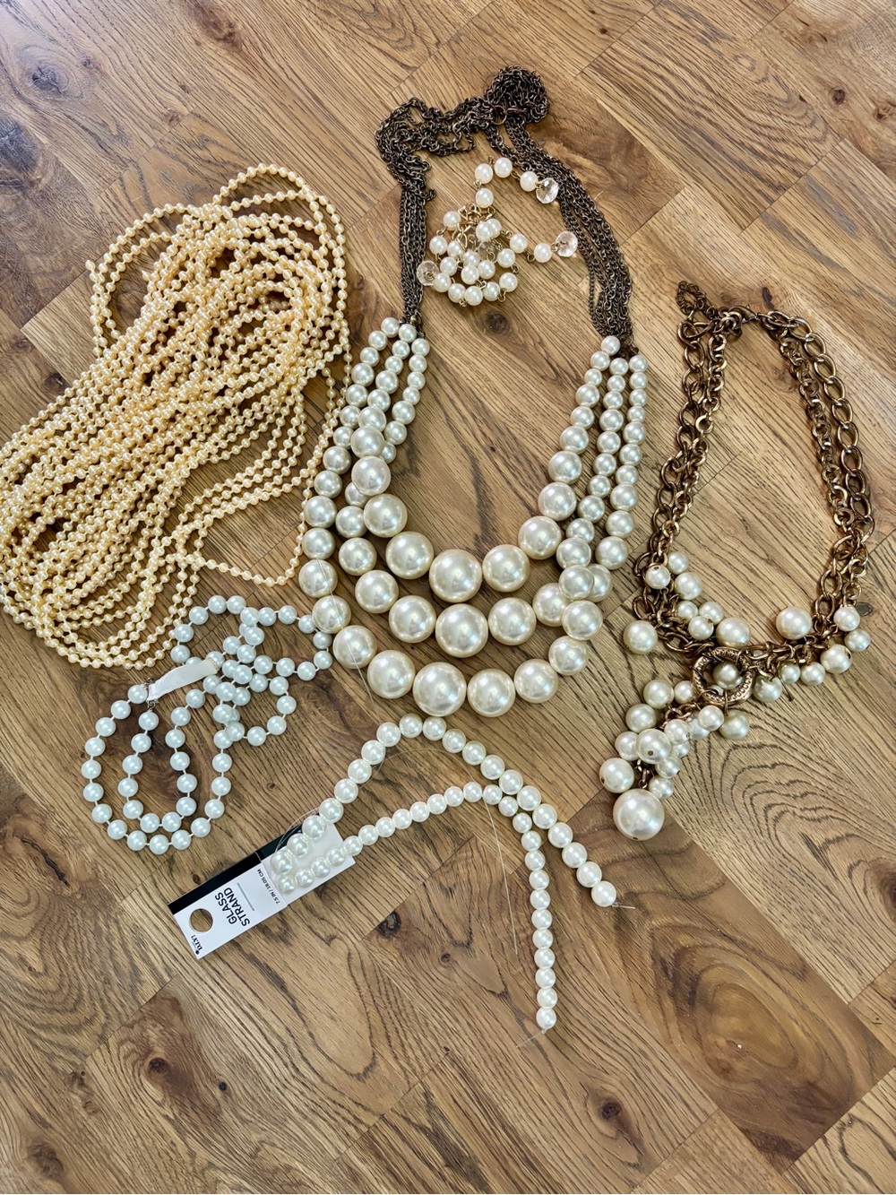 Vintage Pearl Jewelry Lot
